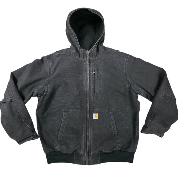 VINTAGE CARHARTT FULL SWING SHERPA CANVAS JACKET - Picture 1 of 11